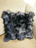 Fur pillowcases, fox fur pillowcases, real fur pillowcases