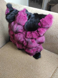 Fur pillowcases, fox fur pillowcases, real fur pillowcases