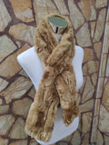 Fur scarves, fur scarf womens, rex rabbit fur scarf, fur collar
