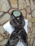 Fur scarves, fur scarf womens, rex rabbit fur scarf, fur collar