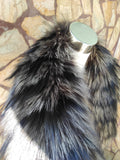 Fur Collar, fox fur collar, real fur scarf, fur warm neck