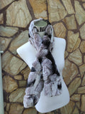 Fur scarves, fur scarf womens, rex rabbit fur scarf, fur collar