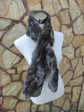 Fur scarves, fur scarf womens, rex rabbit fur scarf, fur collar