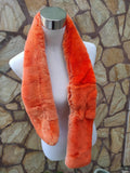 Fur scarves, fur scarf womens, rex rabbit fur scarf, fur collar