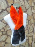 Fur scarves, fur scarf womens, rex rabbit fur scarf, fur collar