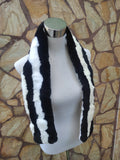 Fur scarves, fur scarf womens, rex rabbit fur scarf, fur collar