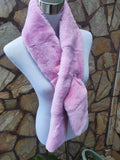 Fur scarves, fur scarf womens, rex rabbit fur scarf, fur collar