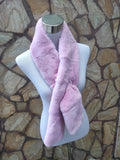 Fur scarves, fur scarf womens, rex rabbit fur scarf, fur collar