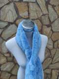 Fur scarves, fur scarf womens, rex rabbit fur scarf, fur collar