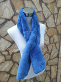 Fur scarves, fur scarf womens, rex rabbit fur scarf, fur collar