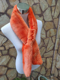 Fur scarves, fur scarf womens, rex rabbit fur scarf, fur collar