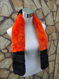 Fur scarves, fur scarf womens, rex rabbit fur scarf, fur collar