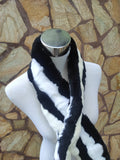 Fur scarves, fur scarf womens, rex rabbit fur scarf, fur collar