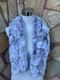 Fur scarves, fur scarf womens, rex rabbit fur scarf, fur collar