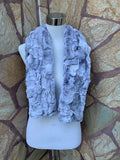 Fur scarves, fur scarf womens, rex rabbit fur scarf, fur collar